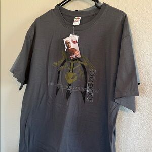 Gray and Gold Graphic T-Shirt NWT
